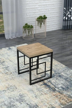 Табурет в стиле лофт EcoLoft Эстелия DSP-1086 Дуб Аппалачи