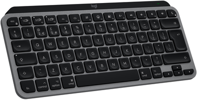 Клавіатура бездротова Logitech MX Keys Mini для Mac Minimalist Wireless Illuminated сірий