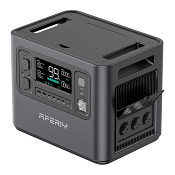 Зарядна станція Aferiy AF-P210, 2400 Вт, 2048 Вт/рік (електростанція для дому, ДБЖ, UPS) EU