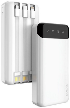 УМБ Dudao Power Bank K6Pro 20000 mAh White (6973687243432)
