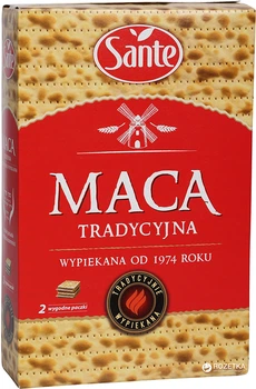 Маца Sante традиционная 180 г (5900617013279)