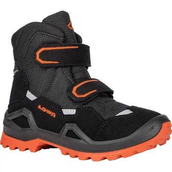 Черевики Lowa Milo Evo GTX Mid Junior 37 Чорний-Помаранчевий