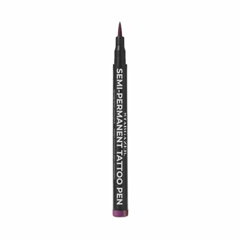 Полуперманентный фломастер для временных тату Фиолетовый Stargazer Semi-Permanent Tattoo Pen №7