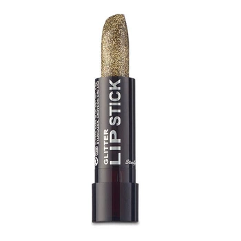 Глиттерная помада для губ Золотая Stargazer Glitter Lipstick Gold