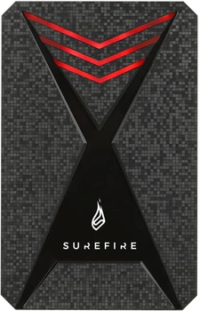 SSD диск SureFire Gaming Bunker 1TB USB 3.2 Gen1 Micro-B 3D TLC (53684)
