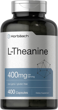 Добавка премиум-класса Horbäach L-Theanine 400mg 400 капсул