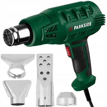 Фен будівельний мережевий Parkside 2000 Вт 350 / 600 °C (PHLG 2000 G5)