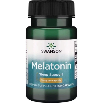 Натуральна добавка Swanson Melatonin 3 mg, 60 капсул