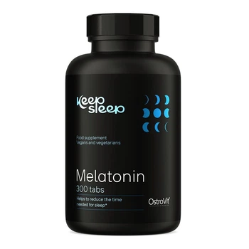 Натуральна добавка OstroVit Melatonin, 300 таблеток