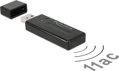 Karta sieciowa Delock WLAN USB 3.0 Stick Dualband 2.4/5 GHz AC 867 (4043619124633)