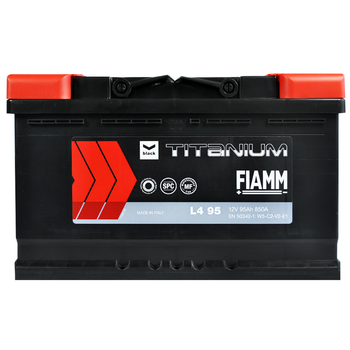 Автомобильный аккумулятор FIAMM Titanium Black 95Аh 850А R+ 7905190