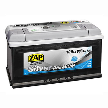 Автомобільний акумулятор ZAP Silver Premium 100Ah 900A R+ 600 35z