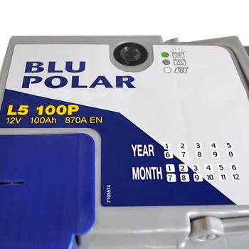 Автомобільний акумулятор BAREN Blu polar 100Аh 870А R+ 7905633