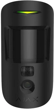 Датчик движения с улучшенной фотофиксацией Ajax HDR MotionCam, Jeweler, беспроводной Черный (000052546)