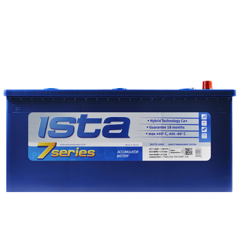 Автомобільний акумулятор ISTA 7 Series 140Ah 850A L+ 6406002802