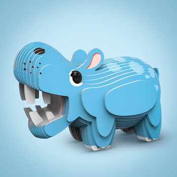 3d пазл Animals&Dinosaurs Бегемот