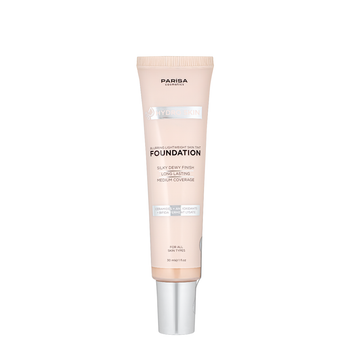Тональна основа тинт для обличчя Parisa Cosmetics Hydro Skin Tint Foundation (PHF-06), 05 Warm cameo Темно-бежева