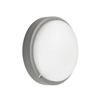 Світильник LED Violux НББ ATOM UA MW sensor сірий 12W 5000K IP54 (243362)