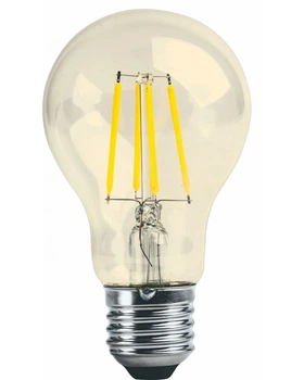 Лампа RIGHT HAUSEN LED Platinum Filament A60 8W Е27 4000K золота (HN-261021)