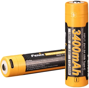 Аккумулятор 18650 Fenix 3400 mAh Type-C (ARB-L18-3400U-V30)