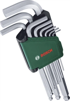 Набор шестигранных ключей Bosch 9 шт (1600A032V1)
