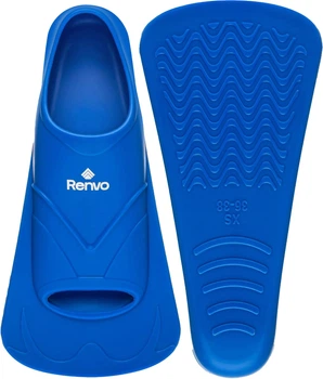 Короткие тренировочные ласты в бассейне Renvo Bustelo с закрытой пяткой 36-38 Синие (SF110-04 36-38)