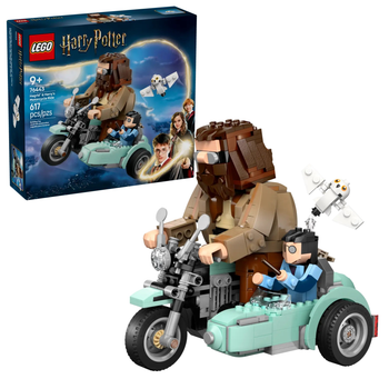 Конструктор LEGO Harry Potter Поїздка Геґріда й Гаррі на мотоциклі 617 елементів (76443)