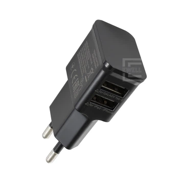 Сетевое зарядное устройство Ewell 5V 1A, black (EW697)