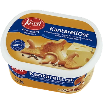 Сир м’який з лисичками Kavli, 330 г, kavli_kanost_330
