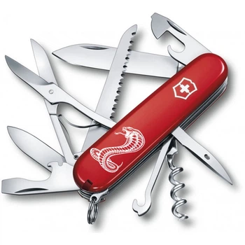 Нож Victorinox Huntsman Zodiac Змея Красный/Белый (1049-Vx13713_Z4340u)