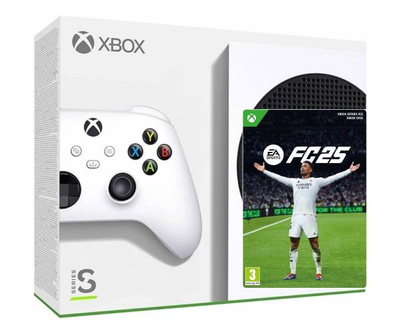 Ігрова консоль Microsoft Xbox Series S 512Gb + EA SPORTS FC 25 (російська версія)