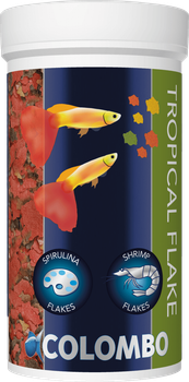 Корм пластівці для тропічних риб COLOMBO TROPICAL FLAKE 250ML (A3020520)