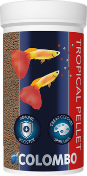 Корм гранули для тропічних риб COLOMBO TROPICAL PELLET 250ML (A3020550)