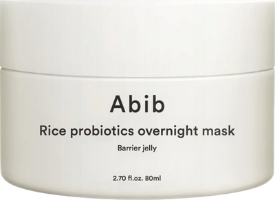 Maska do twarzy Abib Rice Probiotics Overnight Barrier Jelly 80 ml (8809750460940)