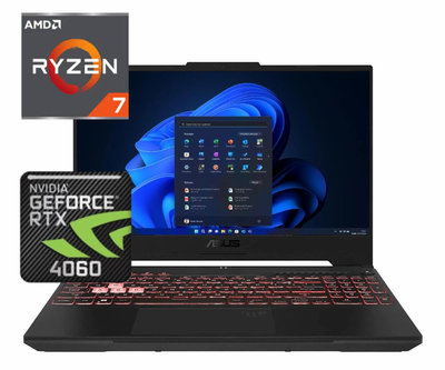 Ноутбук (2024) игровой ASUS TUF Gaming A15 Ryzen 7 7435HS/ 16GB / 512GB/ RTX4060 / 15,6" 144Hz