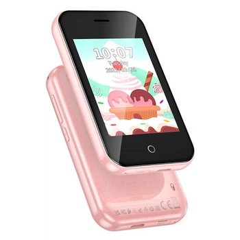 Мобильный телефон детский HOCO Y102 2.8-inch children phone |GSM Call 2G, 4GB, Dual Camera| Розовый