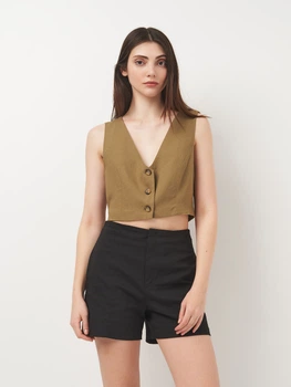 Піджак жіночий Zara 1971/825 M Хакі (01971082505037)