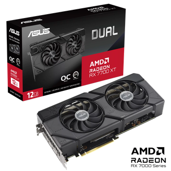 Відеокарта ASUS DUAL-RX7700XT-O12G