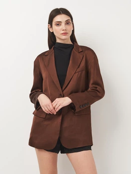 Піджак жіночий Zara 2712/419 XS Коричневий (02712419700010)