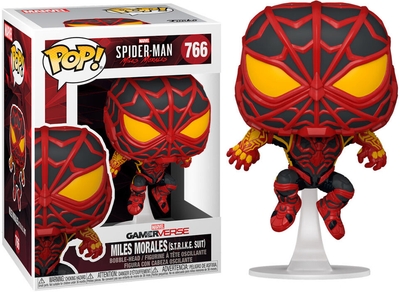 Фігурка Funko Pop! Marvel Spiderman Miles Morales Strike Suit 9 см (889698501514)