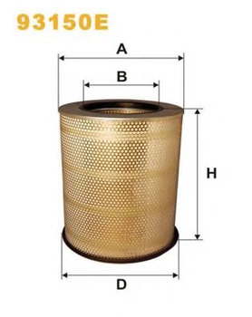 Фільтр повітря WIX FILTERS 442/4 = 93150E WIX Filters (93150E)