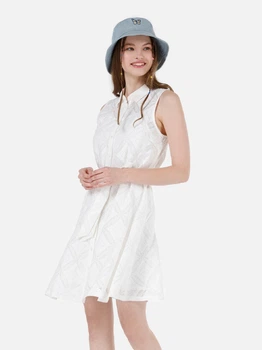 Платье-рубашка короткое летнее женское Colin's CL1068980OFW L Off White (8684112199665)