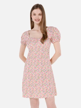 Платье короткое летнее женское Colin's CL1069057PIN S Pink (8684112199207)