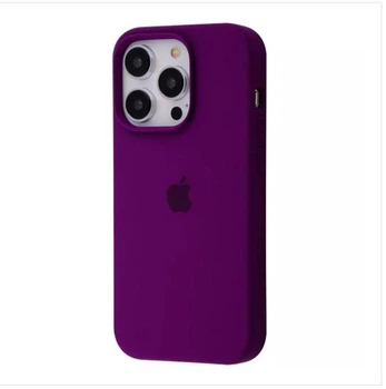 Чохол Premium Silicone Case Full для iPhone 15 Pro Max purple