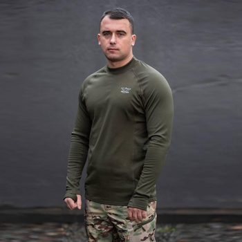 Лонгслів Military з Мікродайвінгу олива розмір L