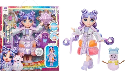 Кукла Rainbow High Violet Purple Winter Wonderland Рейнбоу Хай Виолетта с аксессуарами Зима