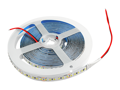 Світлодіодна стрічка 1 м SMD2835 180 LED 24В 15Вт/м 22LM/LED IP20 холодний білий