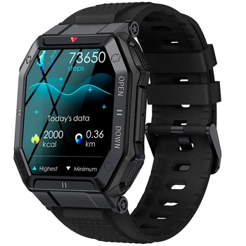 Смарт-часы BauTech K55 с Bluetooth Чёрный (1015-015-00)