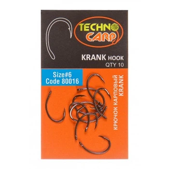 Крючок карповый Техно Карп "Continental hook" №6,80016