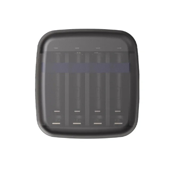 Зарядний пристрій Xtar BC4 для AA/AAA 1.5V Li-Ion/Ni-MH, USB-С, Power Bank, LED ліхтарик+індикатор, 4ch, Black, Box